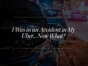 My Uber Driver Was In An Accident Now What Pendleton Law