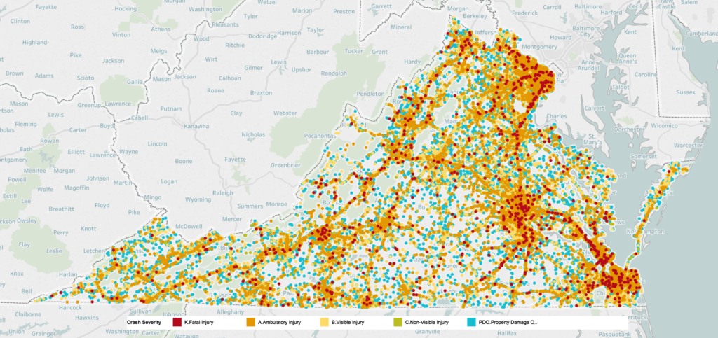 Analysis: Virginia Distracted Driving