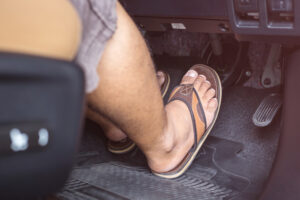 Is it Illegal to Drive in Flip-Flops in Virginia?