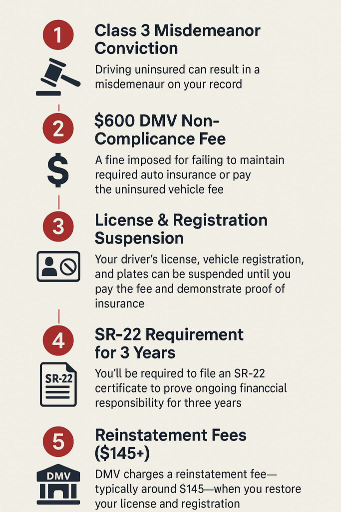 What is the Penalty for Driving Without Insurance in Virginia