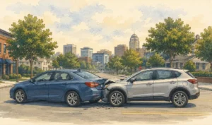 Accident scene diagram